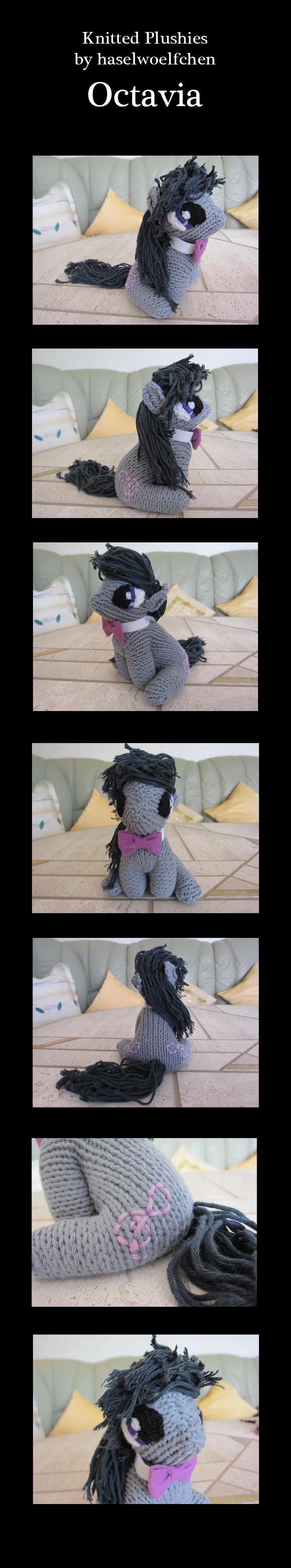 Knitted Plushies - Octavia