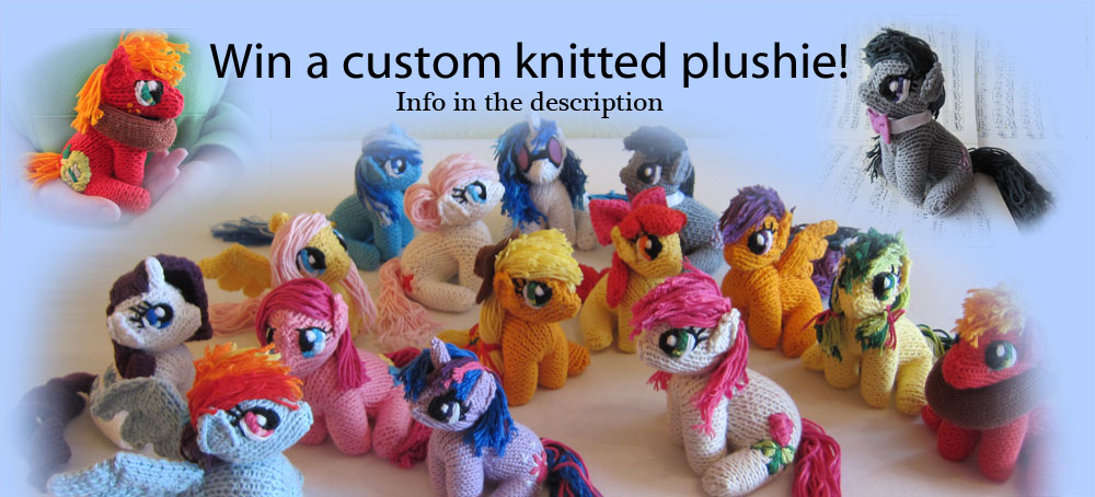 (Give-away) Win a custom knitted plushie! (ENDED)