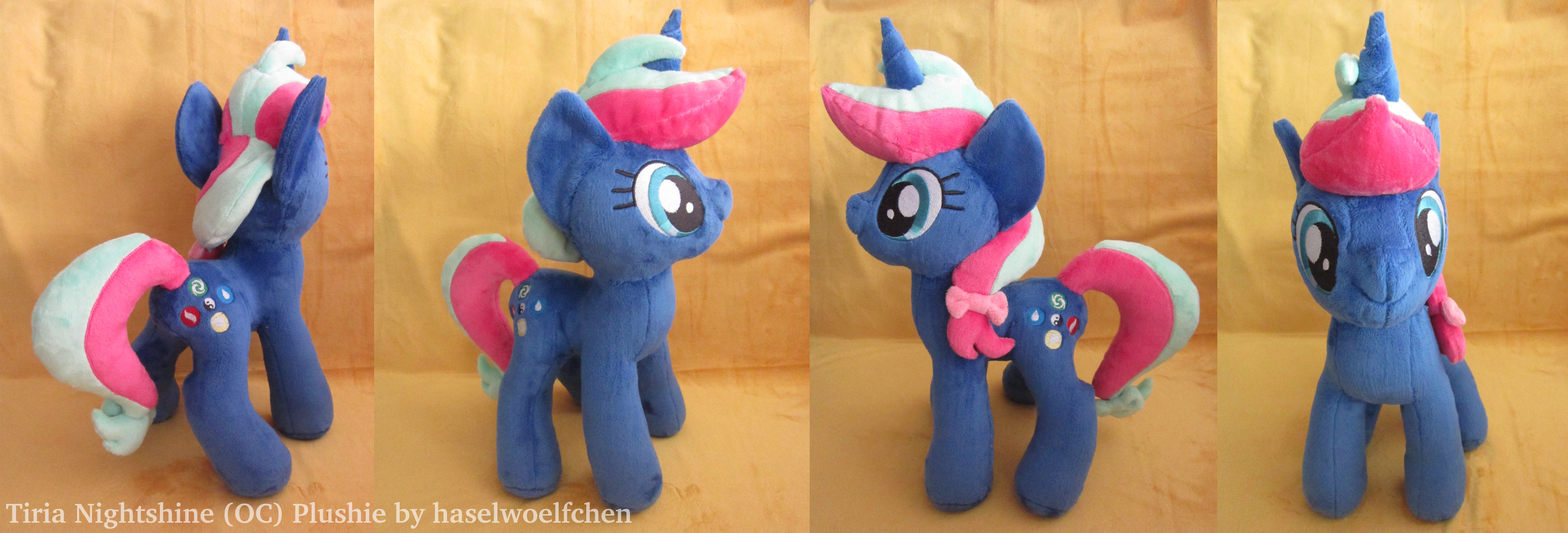 Tiria Nightshine (OC) Plushie