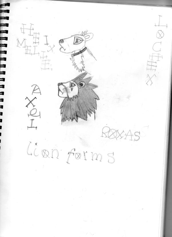 lion forms org 19 unfinished by heix-melle on DeviantArt
