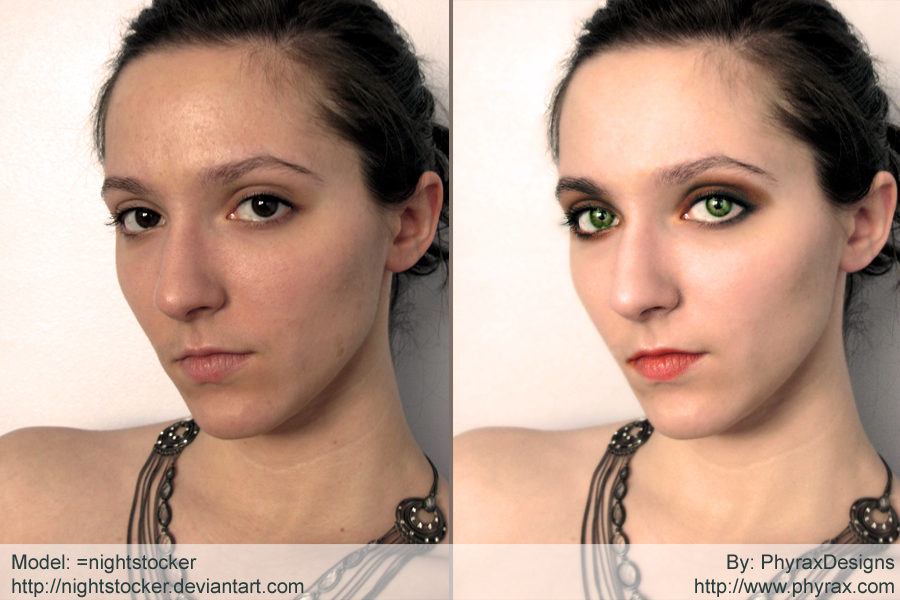 photoshop makeup 001 by phyraxdesigns