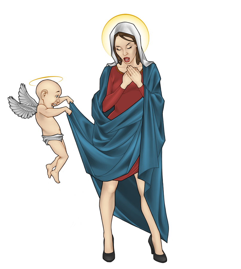 Virgin Mary By Orr Malus On DeviantArt virgin-mary-by-orr-malus-on-deviantart