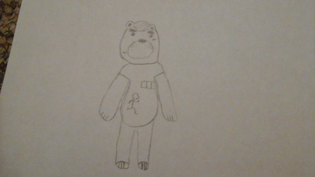 my first deviation (brownie the bear)