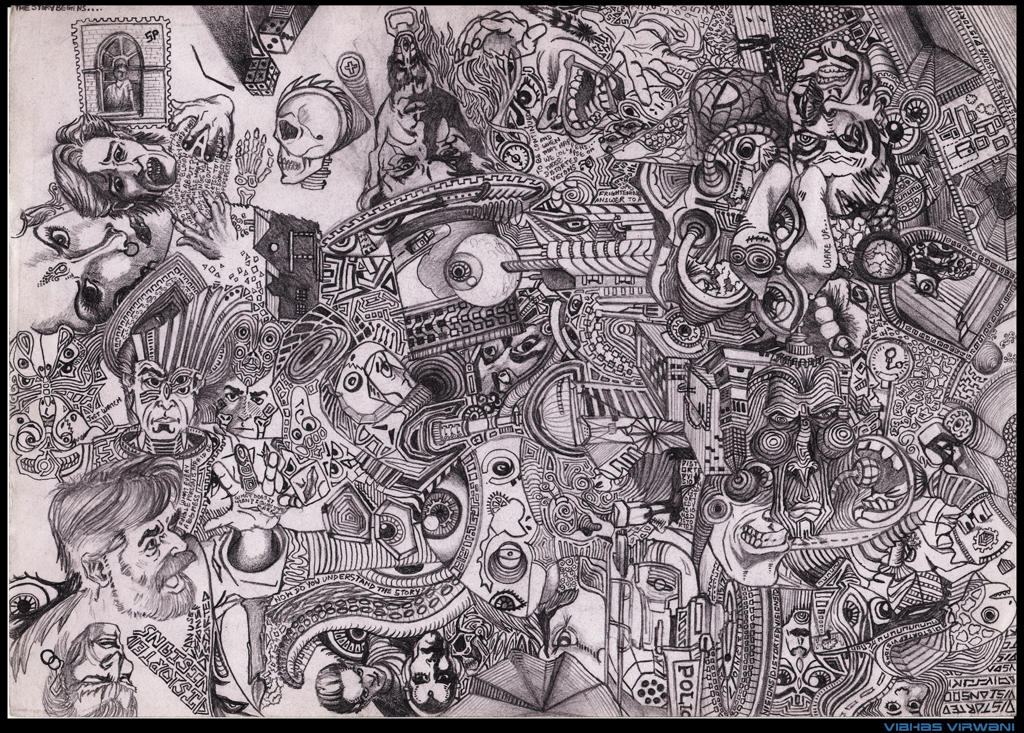 Distorted Pencil distorted visions_pencil by VibhasVirwani on DeviantArt