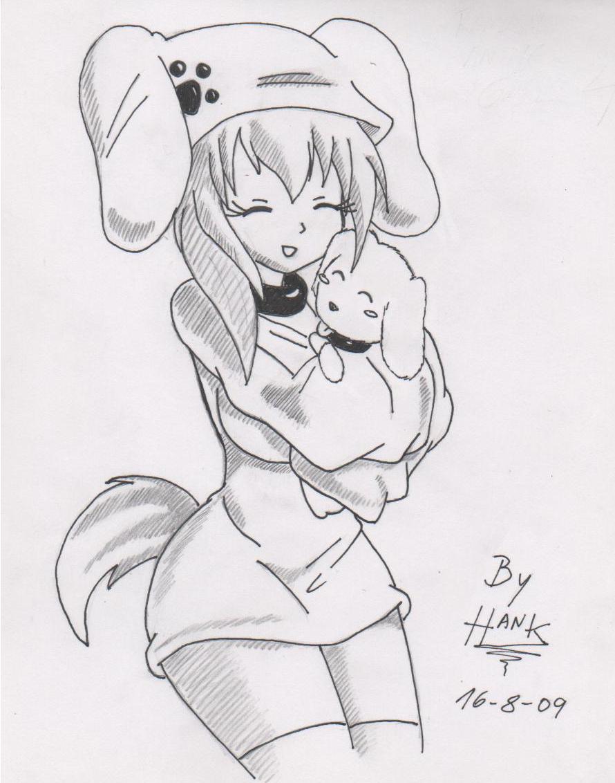 Puppy Anime Girl by Hank88 on DeviantArt Puppy Anime Girl by Hank88 on DeviantArt