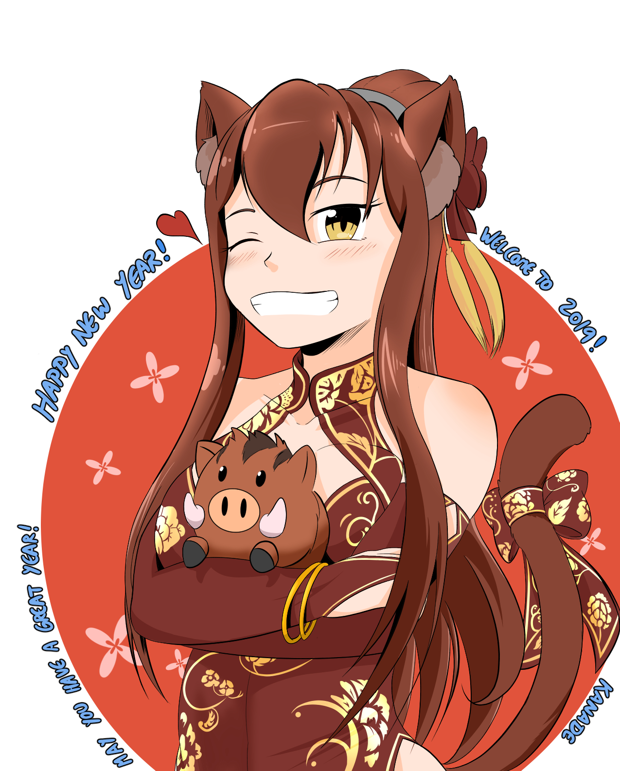 Happy New Year of the boar! by Hank88