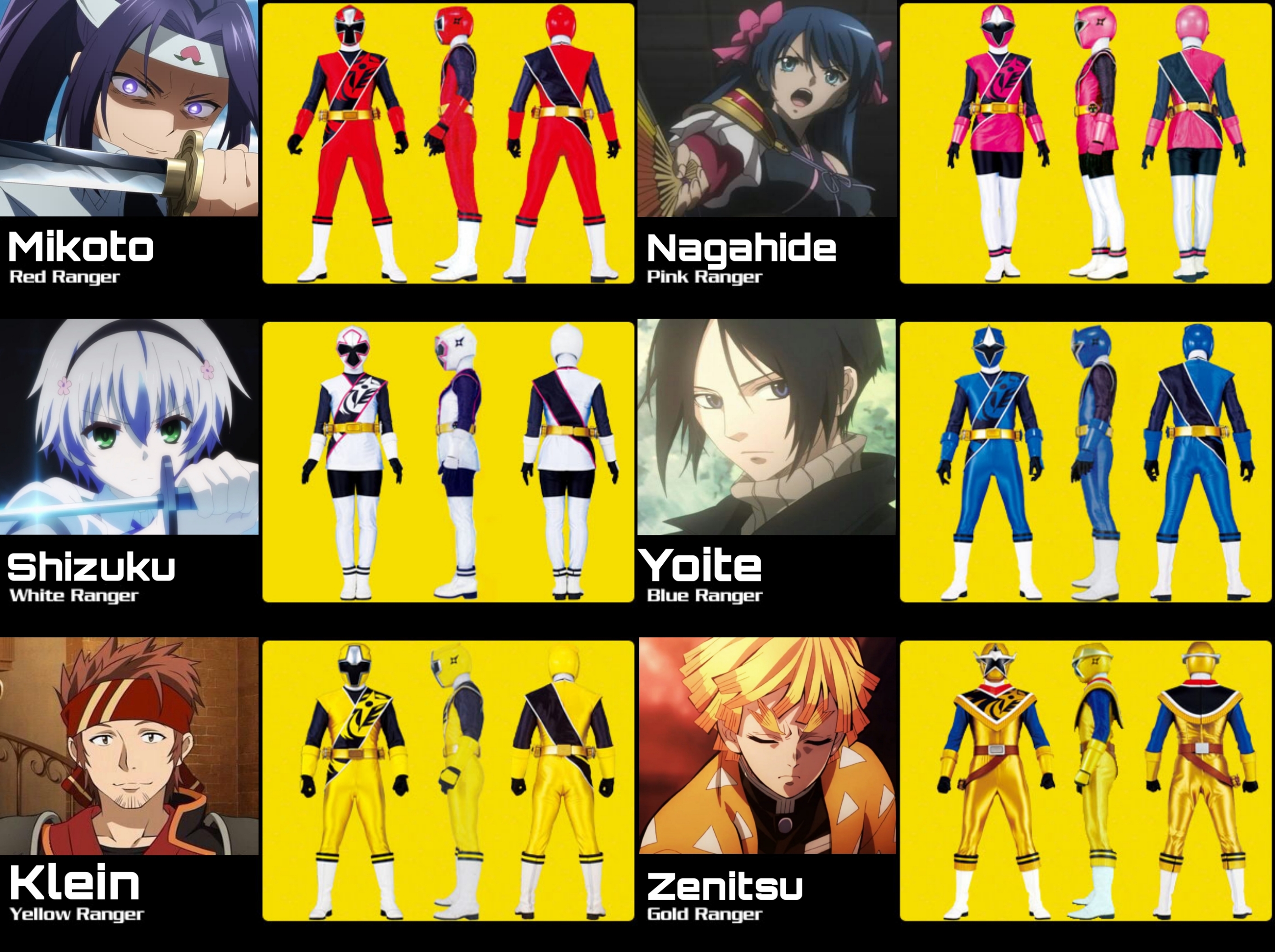 Power Rangers Type Anime Power Rangers Ninja Steel crossover anime by nguyendat25346 on DeviantArt