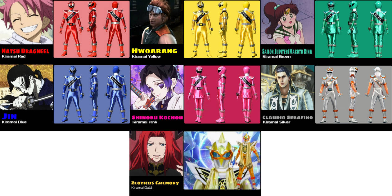 Power Rangers anime 3 by IshiroTanaka on DeviantArt
