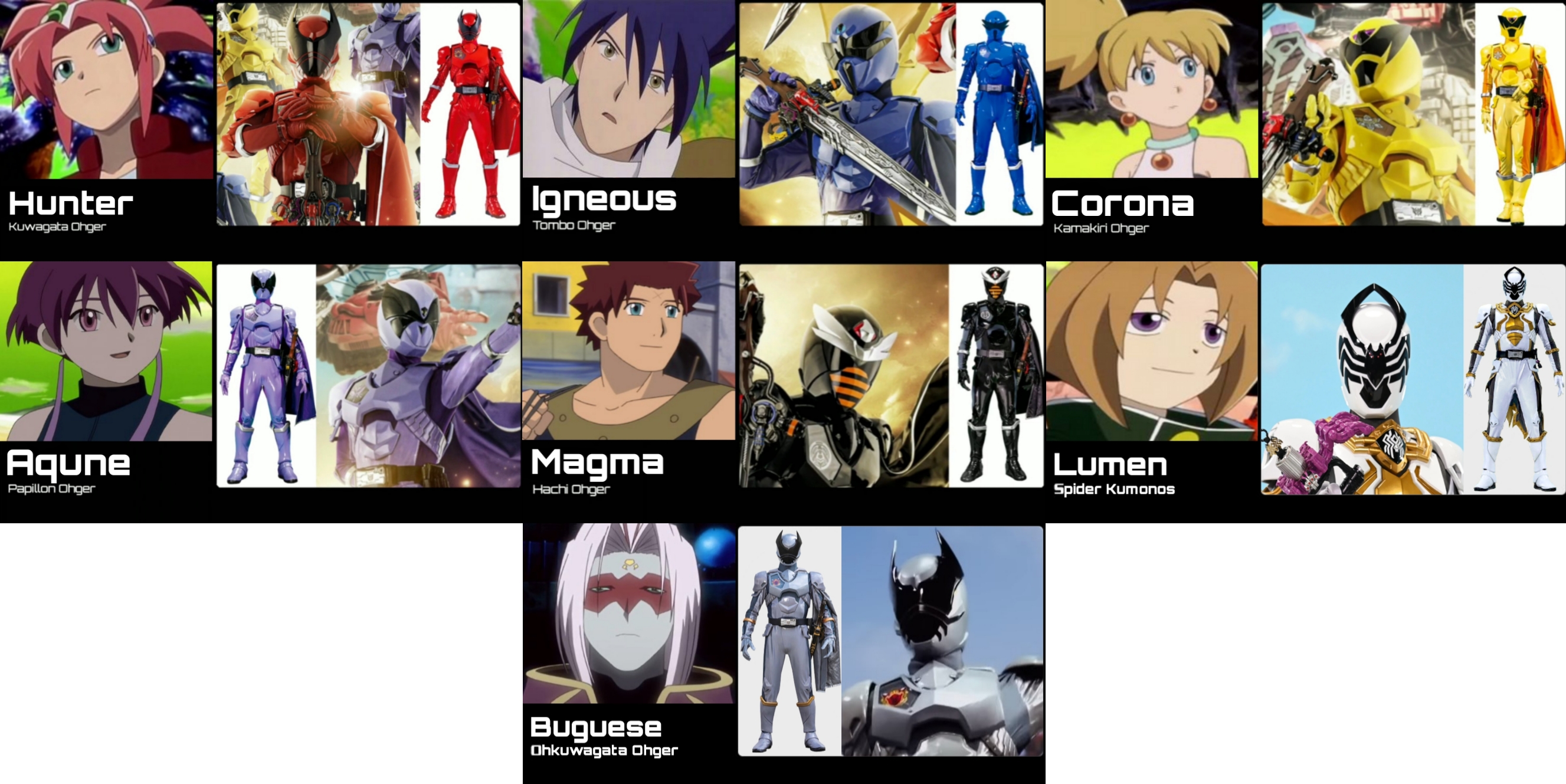 Spider Riders Shadow Ohsama Sentai King-Ohger Spider Riders (2) by nguyendat25346 on DeviantArt