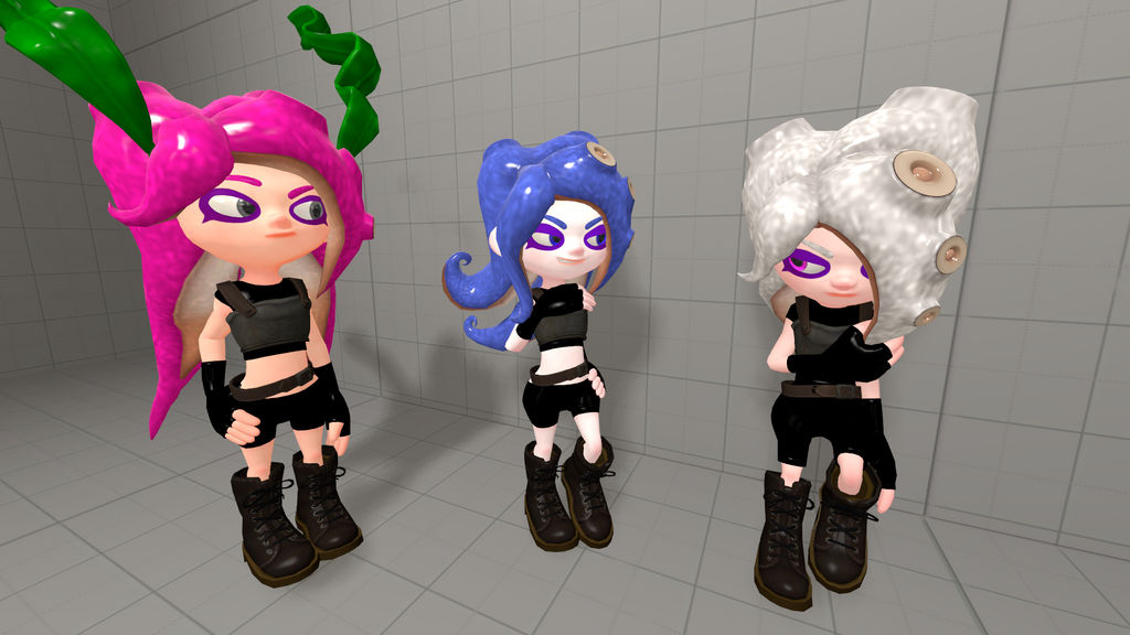 Octoling Makeovers (Starting) by MikaInkling on DeviantArt