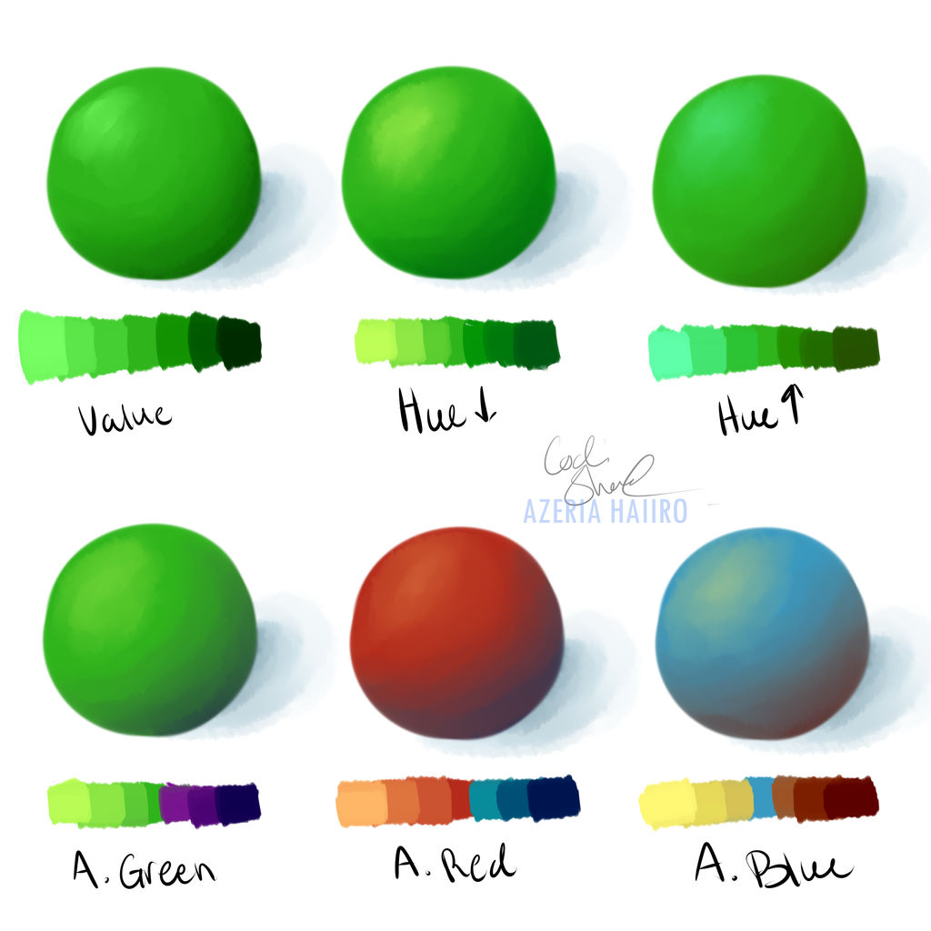 Learning Week 3 - Shading Colors by Kaiodi on DeviantArt