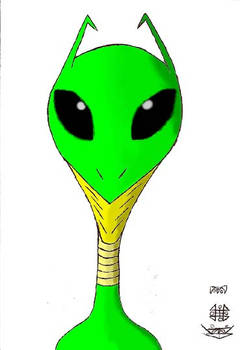 Colored Alien