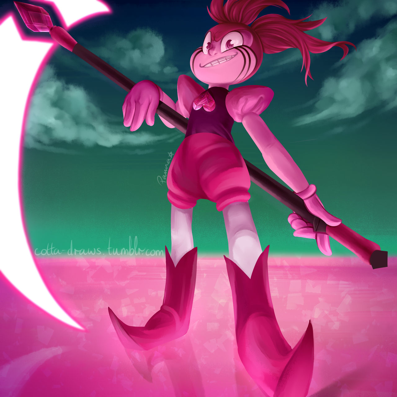 Deviantart Spinel Spinel by PannaC0ttaWarrior on DeviantArt