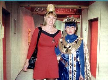 Empress T'Kon and Yeoman Janice Rand 2 {TOS Theme}