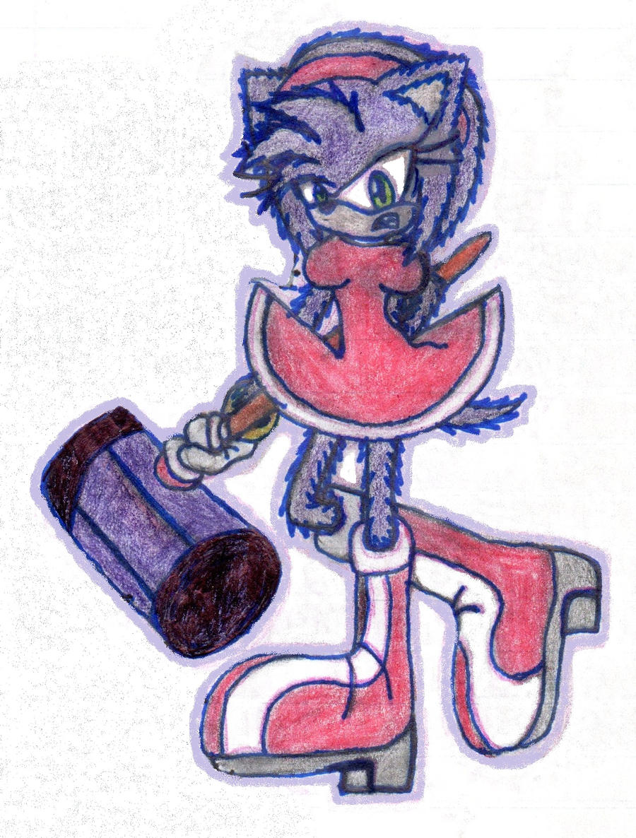 Sonic the Hedgehog DARK AMY THE HEDGEHOG