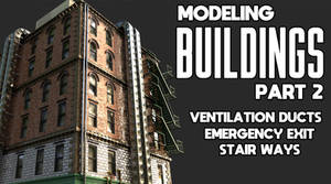 Modeling Buildings In Blender Part 2