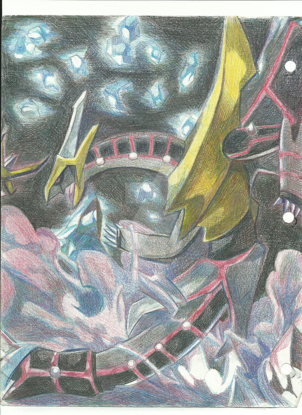 Ray Fakemon Fakemon fusion: rayquaza + giratina by shininghaxorus on DeviantArt
