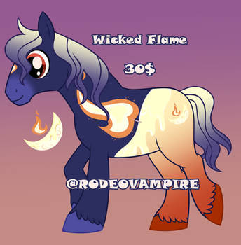 Wicked Flame by Rodeovampire [OPEN] [SET PRICE]