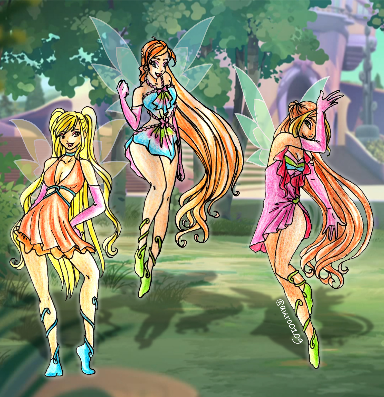 Winx First Transformation New Winx Transformation by Auro0109 on DeviantArt