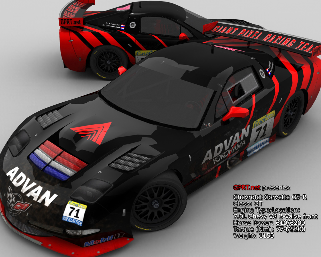 GPRT ADVAN Corvette C5-R