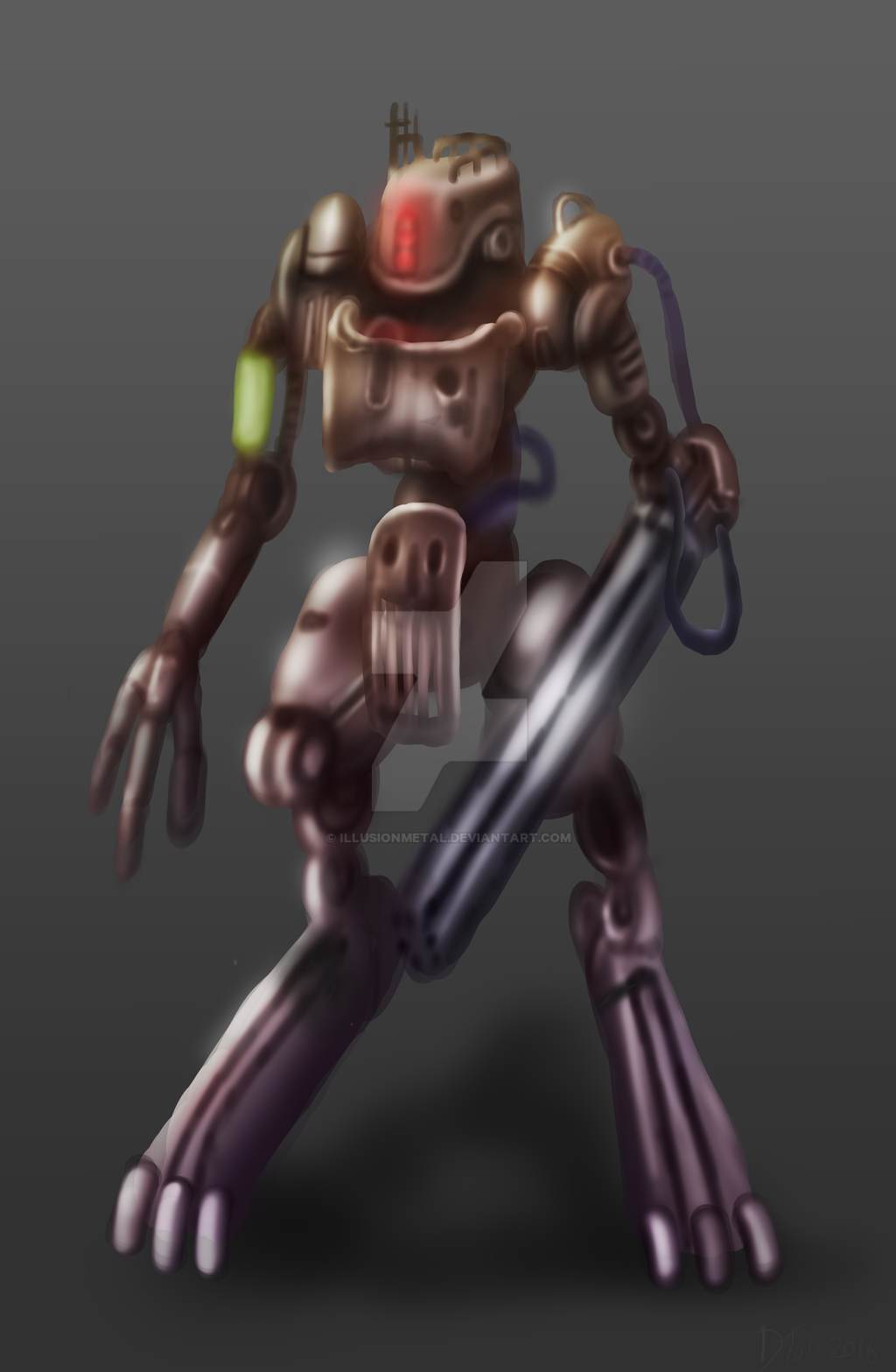 Mech2 by IllusionMetal on DeviantArt
