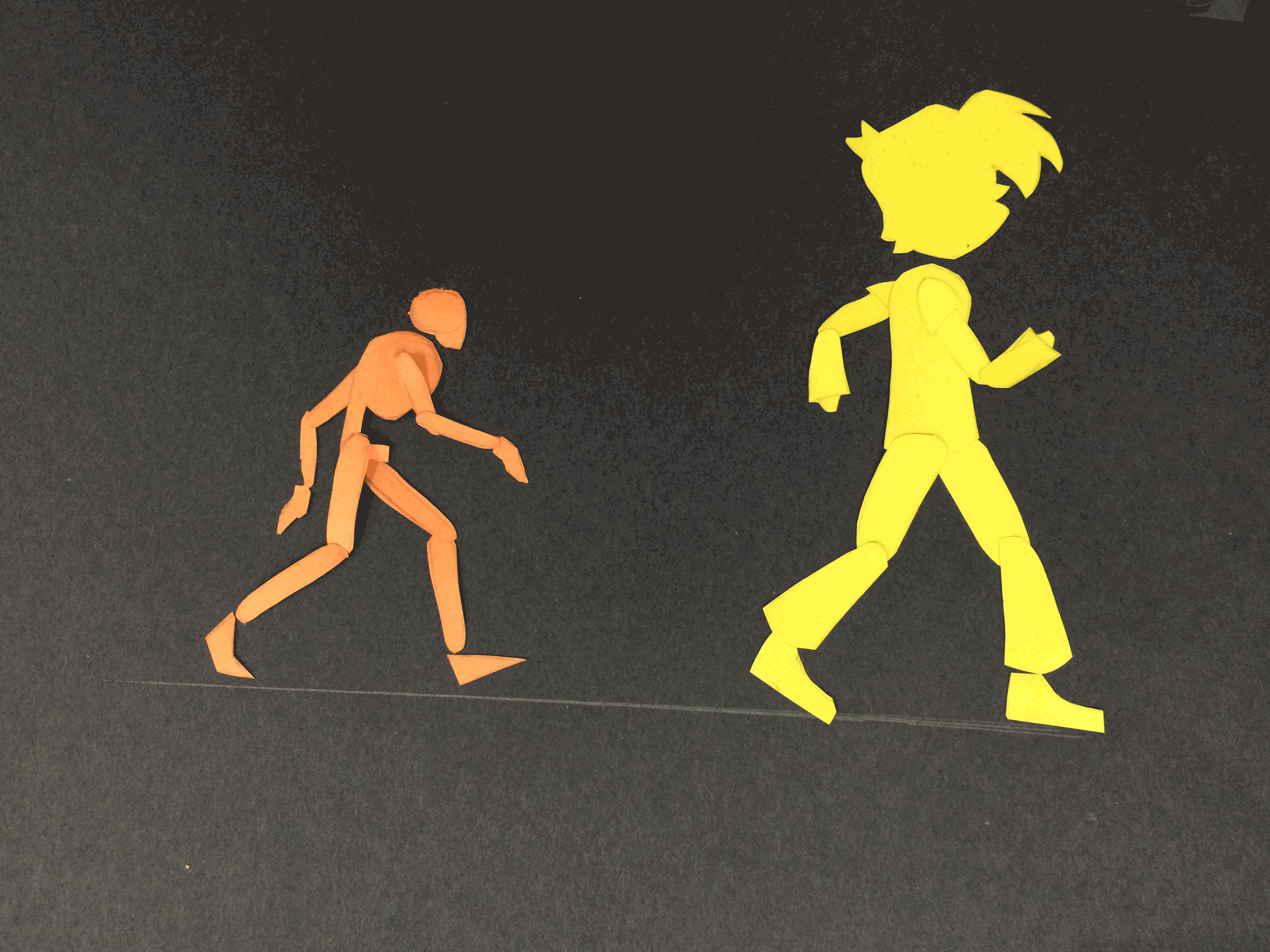 Cut Out Walk-Cycle GIF by Snoopdog1560 on DeviantArt