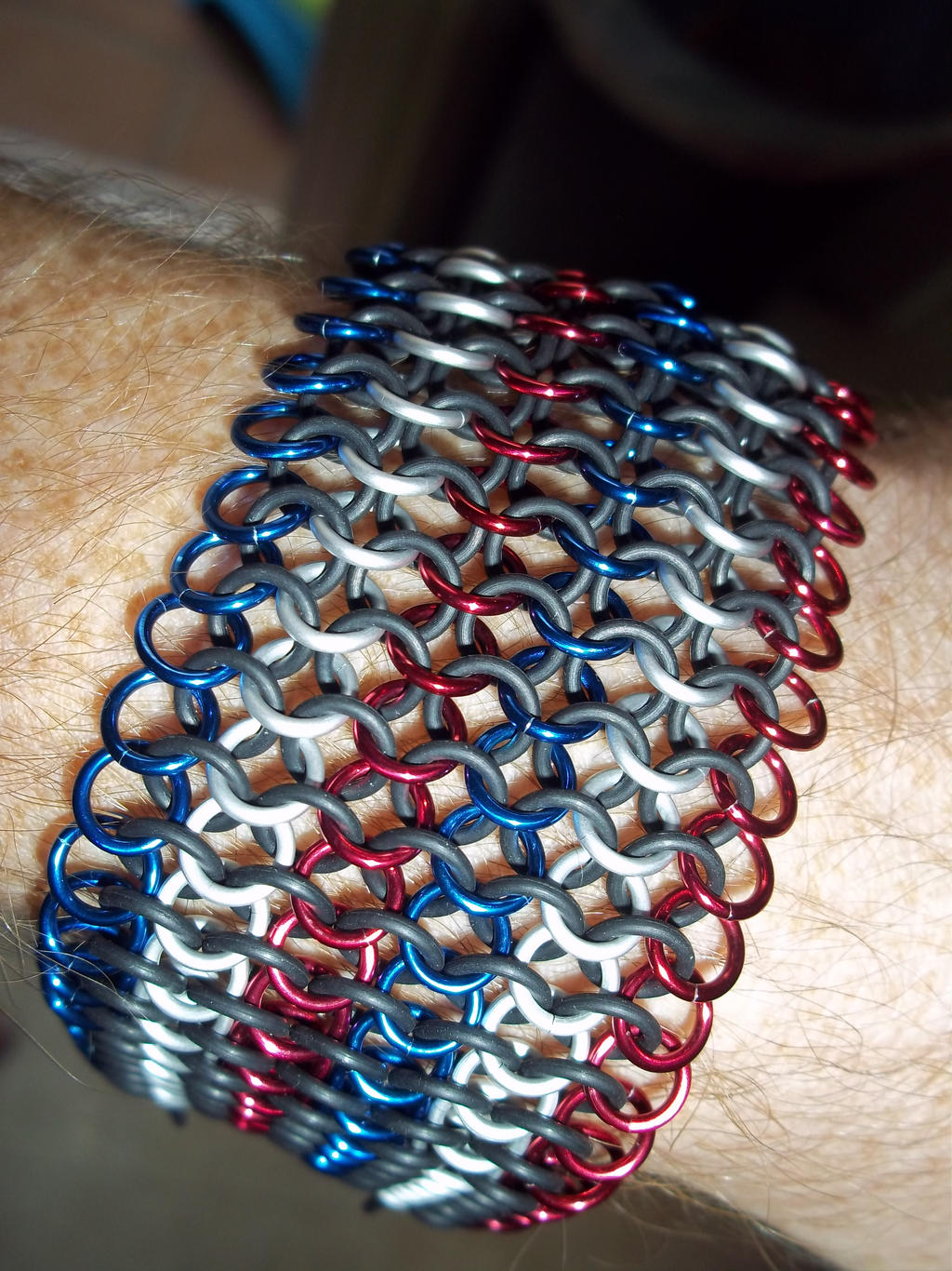Red, White and Blue 4-in-1 Euro Stretchmail by ChainedWolfe