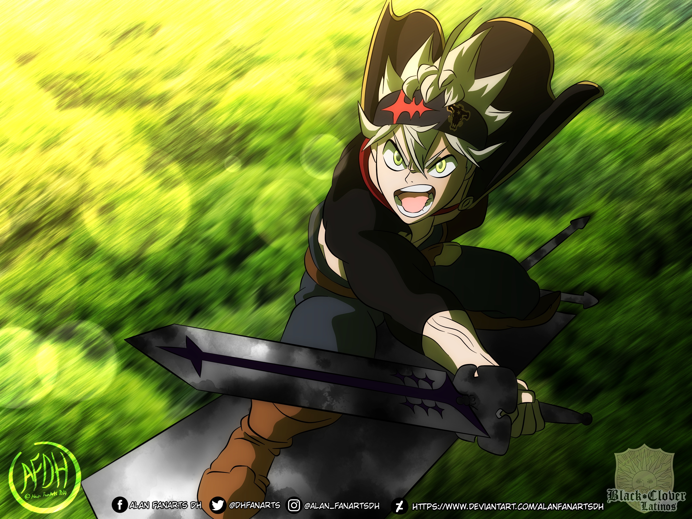 Black Clover - Asta Wallpaper by Knotshoxtm on DeviantArt