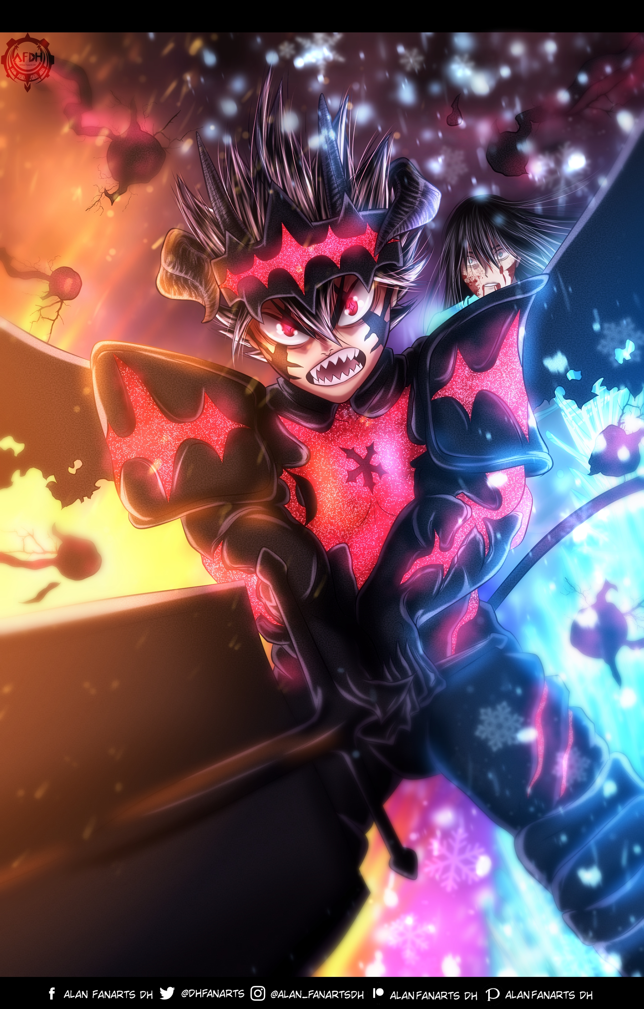 Asta Demon Form by Challuka by Challuka on DeviantArt