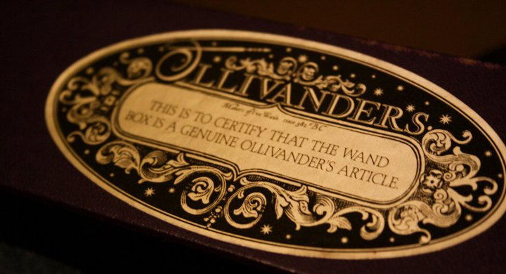 Ollivanders wand box by torzzx on DeviantArt