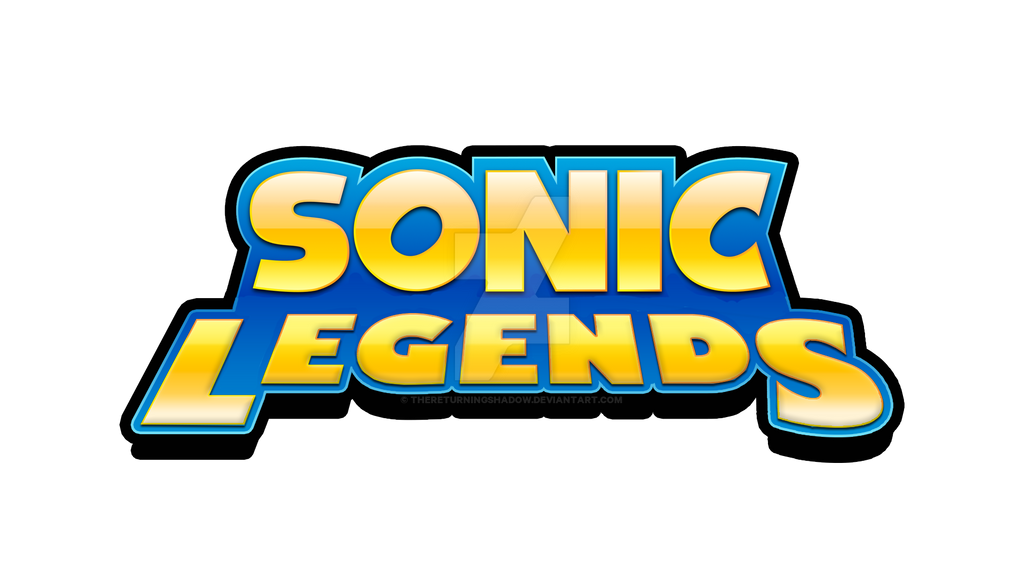 Sonic Legends FAN-MADE LOGO V1 by TheReturningShadow on DeviantArt