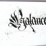 Balance Calligraphy Sketchbook vol.1