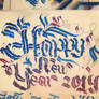 Happy New Year !!! 2014 Ciillk Calligraphy