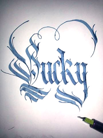 Lucky Calligraphy