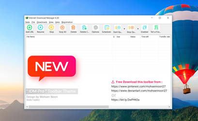IDM-Pro (Toolbar Theme)