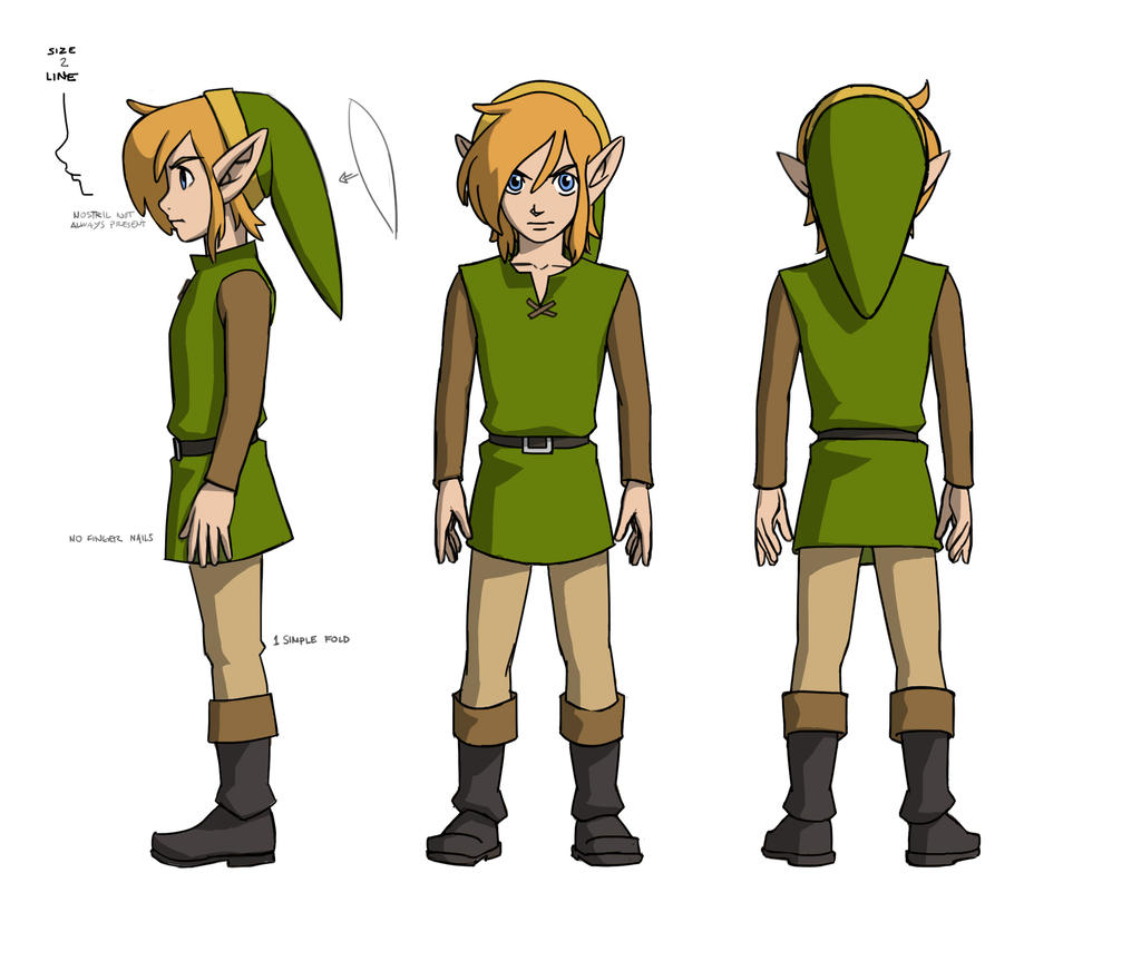 Link Reference Sheet by Irontree on DeviantArt