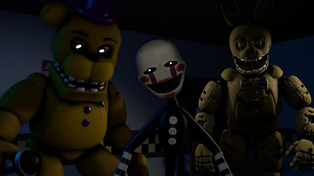 Spring Puppet Fnaf ask the fredbear puppet and spring bonnie by DARKBOX3444 on DeviantArt