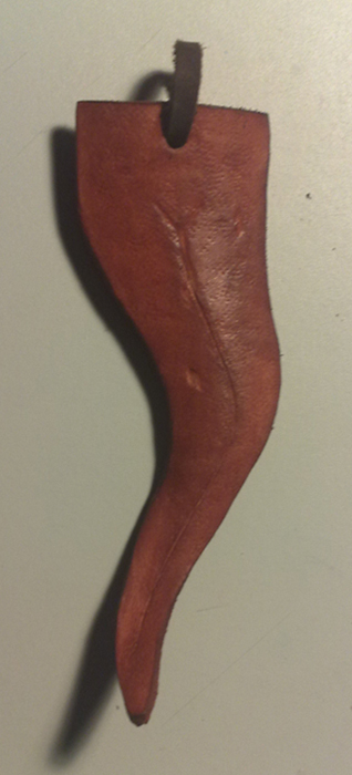 Leather Tongue. prototype.