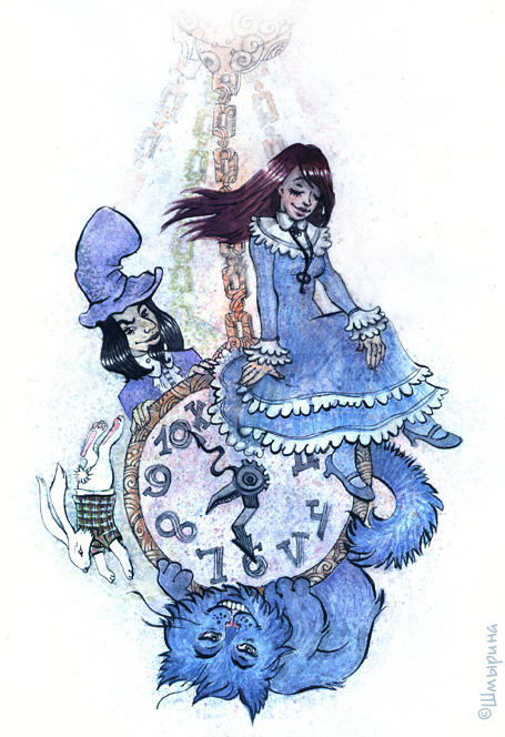 Time_alice in wonderland_ by Shmyrina on DeviantArt
