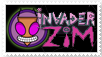 Invader Zim stamp
