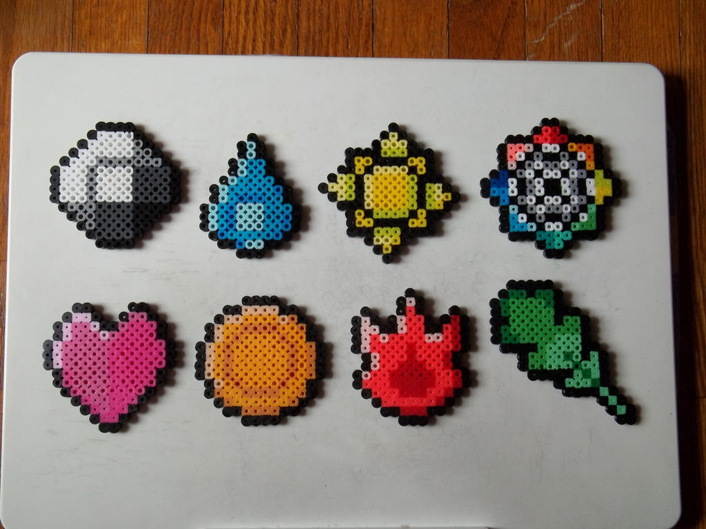 Pokemon 1st Gen Badges by The-Original-Kopii on DeviantArt