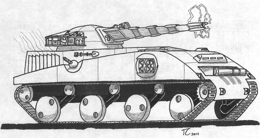 Slantback Main Battle Tank