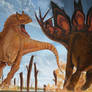 Allosaurus VS Stegosaurus