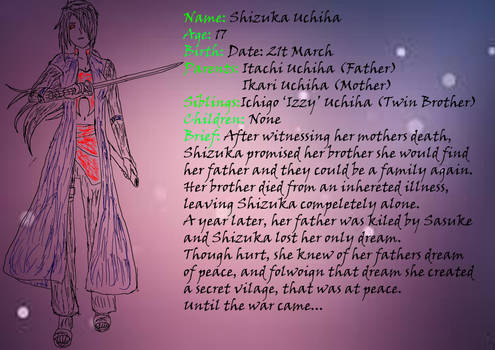 Shizuka Uchiha (Naruto OC)