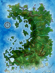 Nydele World map