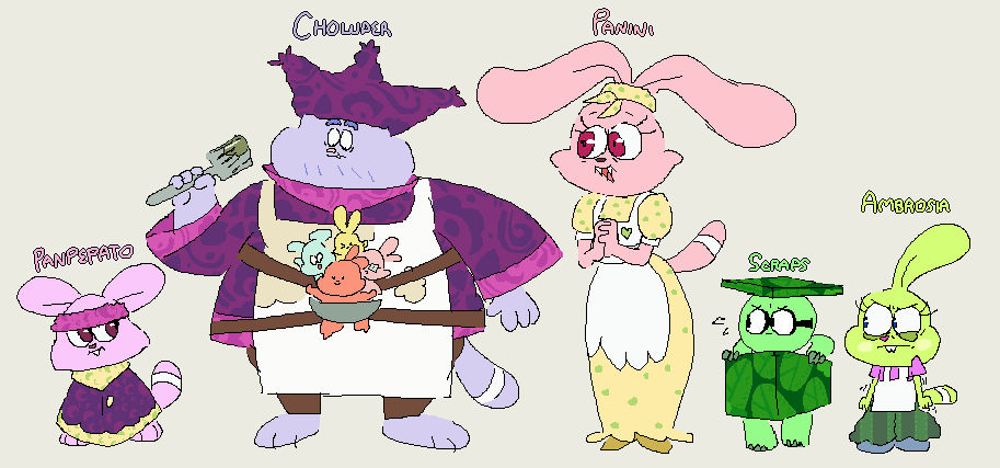 Chowder Thing by Zamalie on DeviantArt