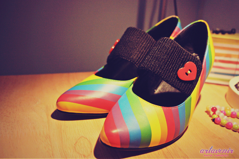 Shoes made for dancing