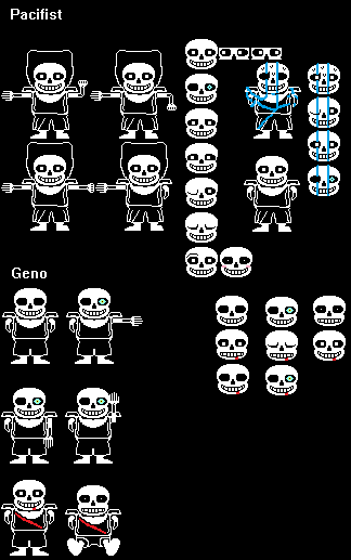 Normal Sans and Underswap Sans dialogue sprites by iGretz on DeviantArt