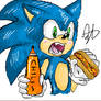 iScribble - Sonic OM NOM NOM