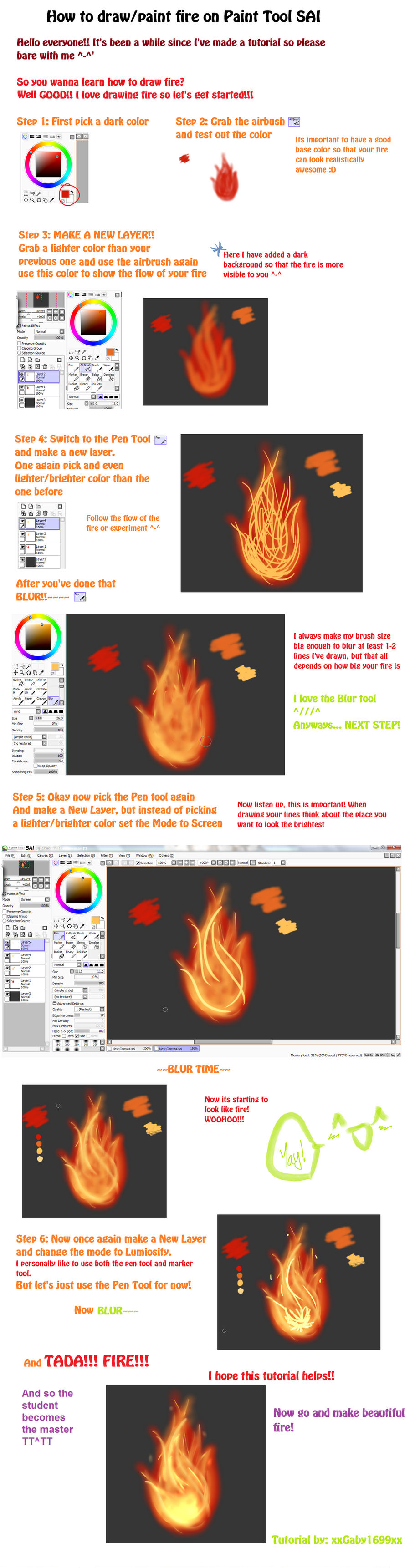Paint Tool Sai Fire Tutorial By Monstargaby On Deviantart Paint Tool Sai Fire Tutorial By Monstargaby On Deviantart